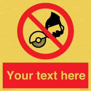 Custom Do not use with hand held grinding machine